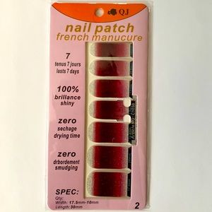 Nail patch manicure set